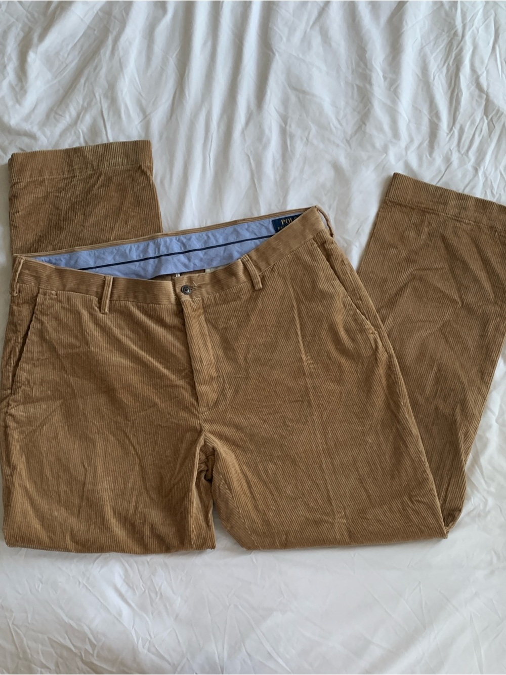 Ralph Lauren Tan Corduroy Pants